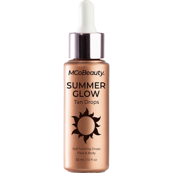 MCoBeauty Summer Glow Self Tanning Face & Body Medium 30mL