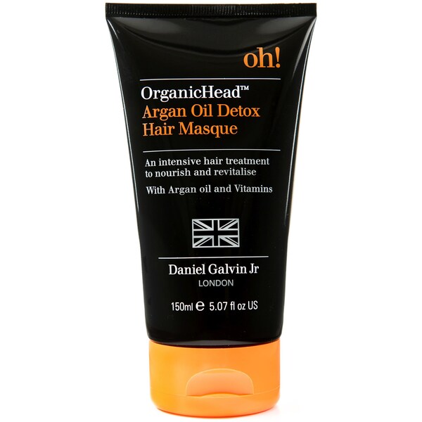 Organic Head Argan Oil Detox Hair Mask 150ml