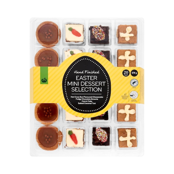 Woolworths Easter Mini Dessert Selection 20 pack