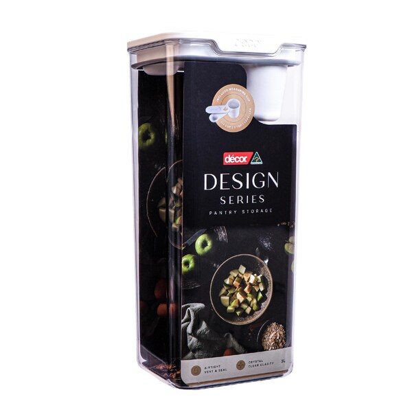 Decor Design Series Pantry Storage 3L each