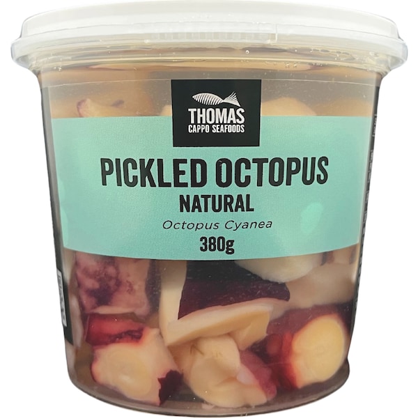 Thomas Cappo Seafoods Pickled Octopus Natural 380g