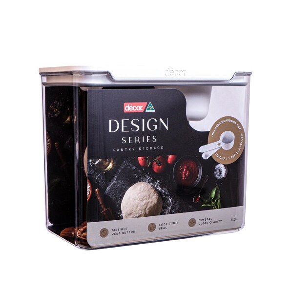 Decor Design Series Pantry Storage Oblong 4.3L each