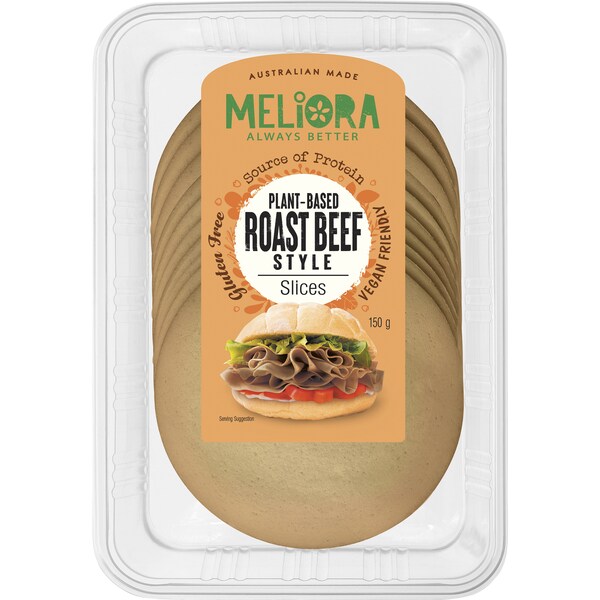 Meliora Plant Based Roast Beef Style Slices 150g