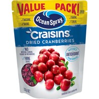 Ocean Spray Craisins Died Cranberries Value Pack