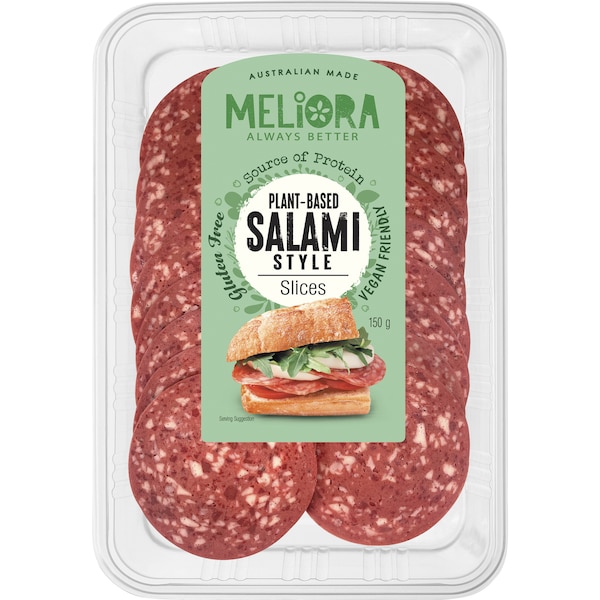 Meliora Plant Based Salami Style Slices 150g