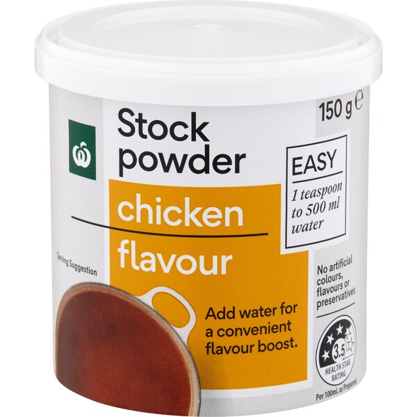 Woolworths Stock Powder Chicken 150g