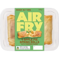 Air Fry Apple Pie Spring Rolls With Cinnamon Sugar