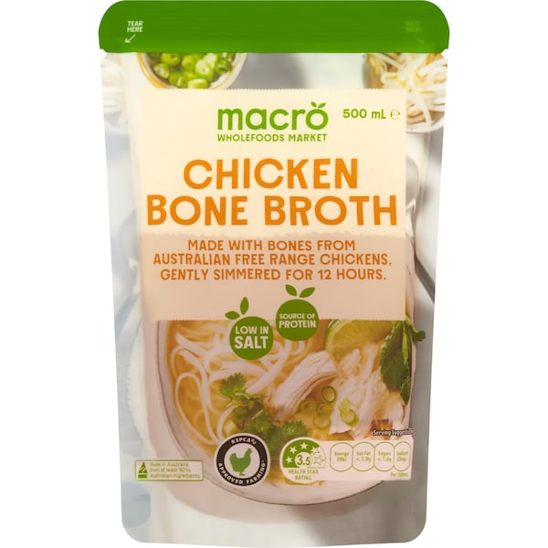 Macro Chicken Bone Broth 500mL
