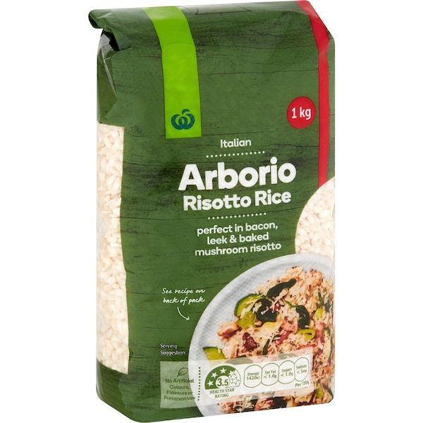 Woolworths Arborio Risotto Rice 1kg