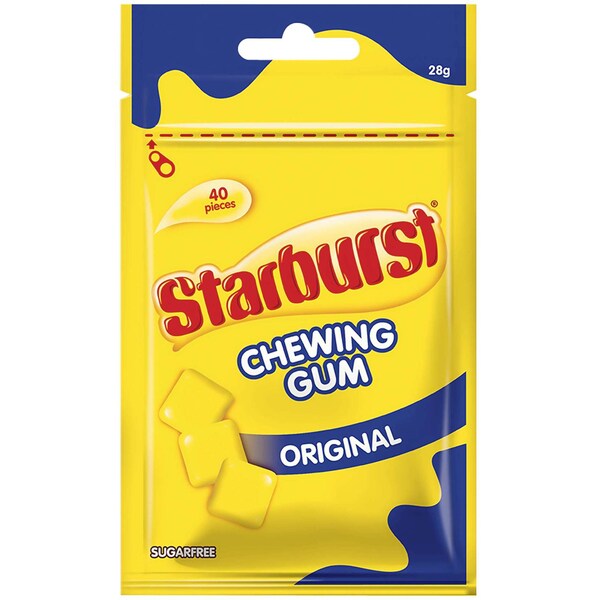 Starburst Original Chewing Gum 28g