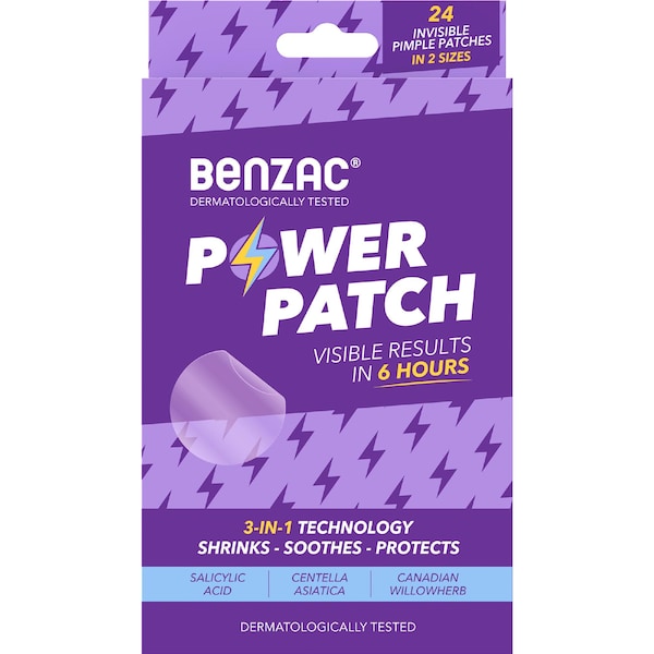 Benzac Power Patch Pimple Patches 24 pack