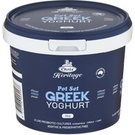 Chris' Heritage Pot Set Greek Yoghurt