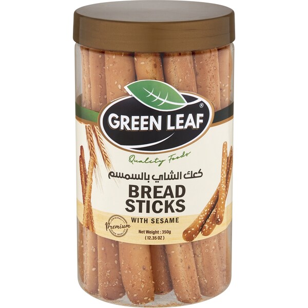 Green Leaf Bread Sticks With Sesame 350g