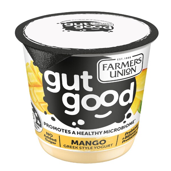 Farmers Union Gut Good Greek Style Yogurt Mango 160g