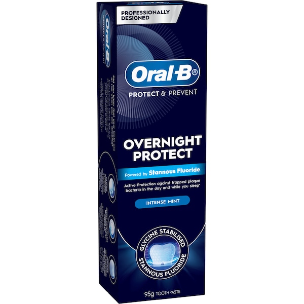 Oral-B Overnight Protect Toothpaste Intense Mint 95g