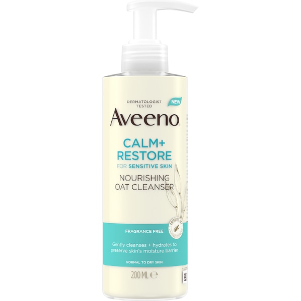 Aveeno Calm & Restore Oat Cleanser 200mL