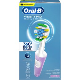 Oral-B Oral-B Vitality Pro Deep Electric Toothbrush & Travel Case Lilac each