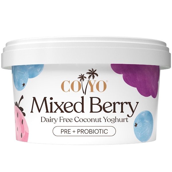 Coyo Dairy Free Coconut Yoghurt Probiotic Mixed Berry 200g