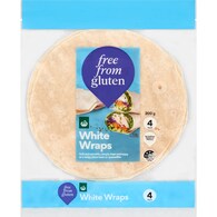 Woolworths Free From Gluten White Wraps