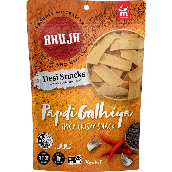 Bhuja Papdi Gathiya Spicy Crispy Snack 70g