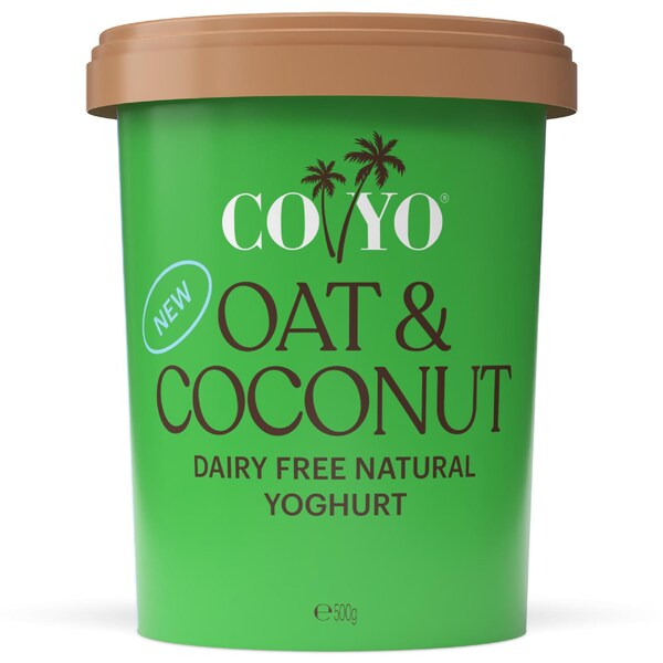 Coyo Dairy Free Oat & Coconut Natural Yoghurt 500g