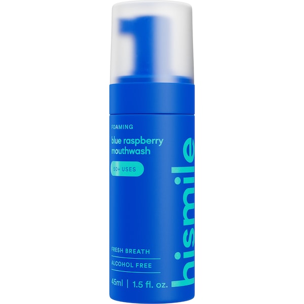 Hismile Foaming Mouthwash Blue Raspberry 45mL