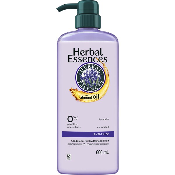 Herbal Essences Anti Frizz Conditioner With Almond Oil Lavender 600mL