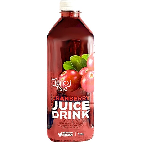 Juicy Isle Cranberry Juice Drink 1.5L