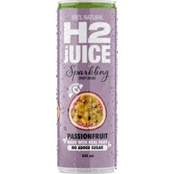 H2juice Sparkling Fruit Drink Passionfruit