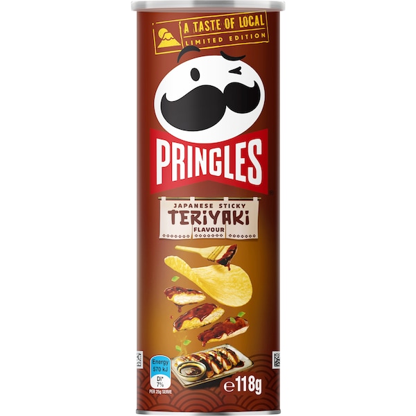 Pringles Japanese Sticky Teriyaki Flavour Potato Chips 118g