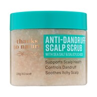 Thanks To Nature Anti Dandruff Scalp Scrub With Sea Salt & Salicylic Acid