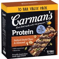 Carman's Protein DarkChocAlmond 10 Pack