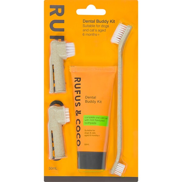 Rufus & Coco Pet Dental Buddy Kit each