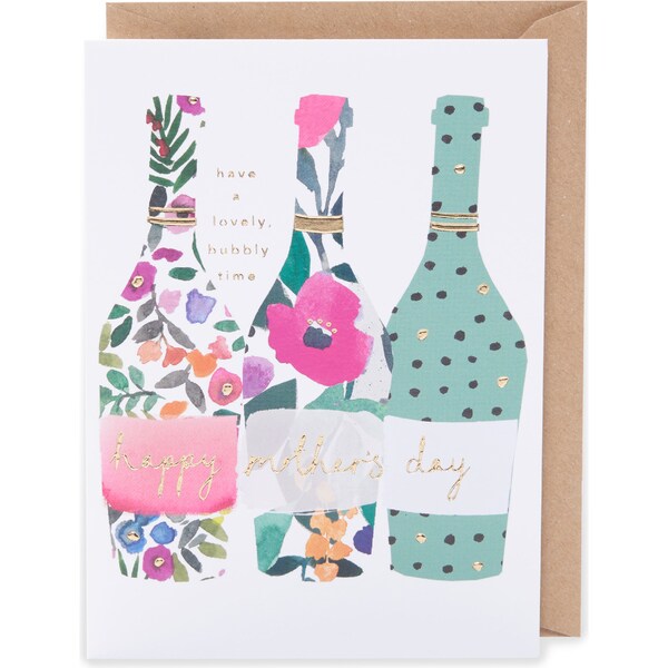 John Sands Mothers Day Greeting Card Bubbles each