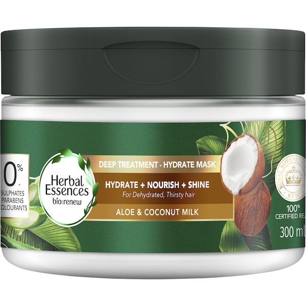 Herbal Essences Deep Treatment Hydrate Mask Aloe & Coconut Milk 300mL