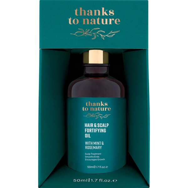 Thanks To Nature Hair & Scalp Fortifying Oil 50mL