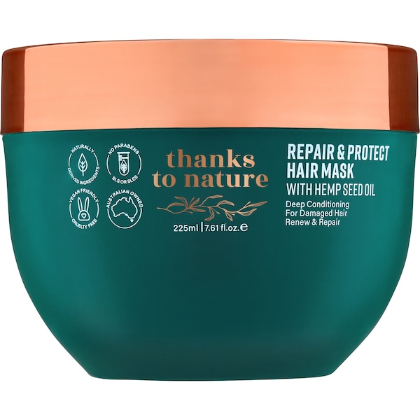Thanks To Nature Repair & Protect Hair Mask 225mL