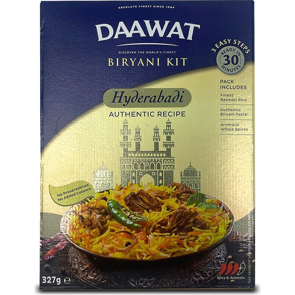 Daawat Biryani Kit Hyderabadi 327g