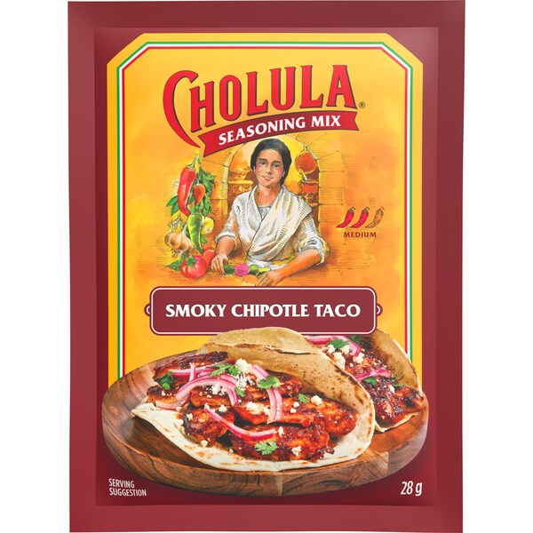 Cholula Smoky Chipotle Taco Spice Seasoning Mix 28g