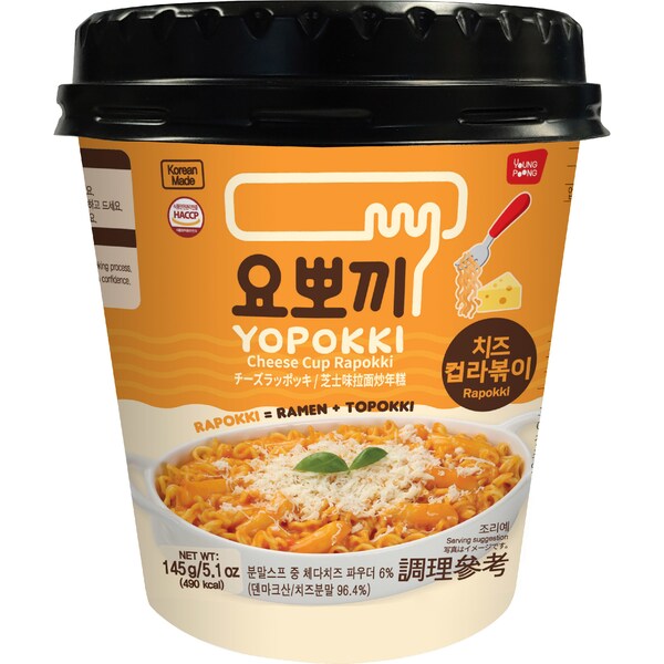 Yopokki Rapokki Cheese Cup 145g