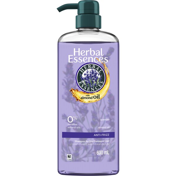 Herbal Essences Anti Frizz Shampoo With Almond Oil Lavender 600mL