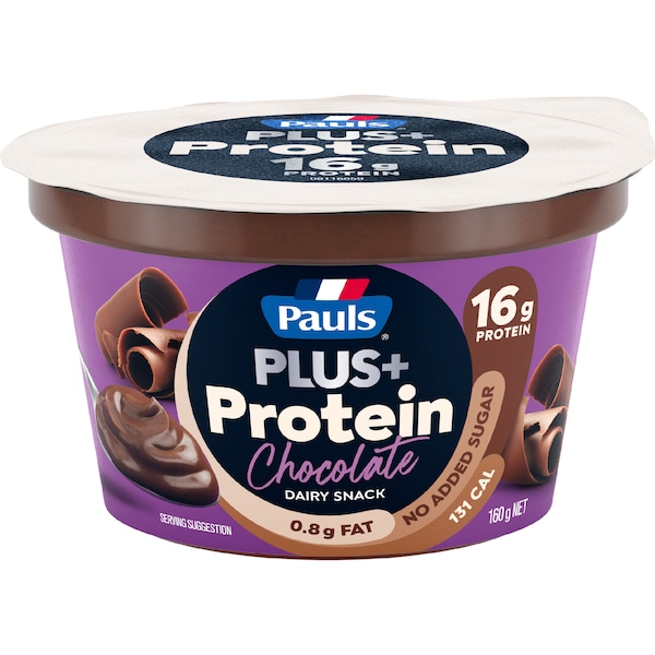 Pauls Plus Protein Dairy Snack Chocolate 160g