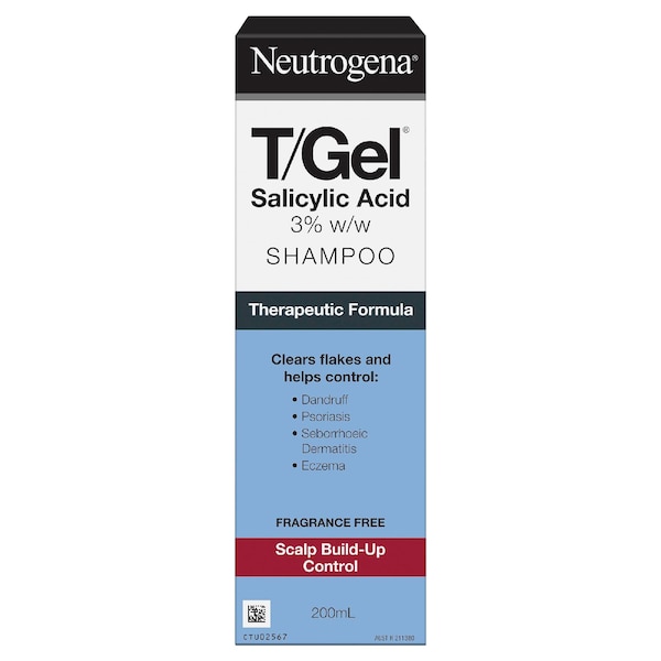 Neutrogena T/Gel Salicylic Acid Shampoo 200mL