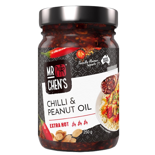 Mr Chen's Extra Hot Chilli & Peanut Oil 250g