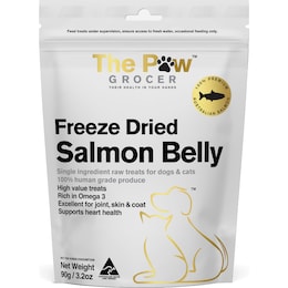 The Paw Grocer Freeze Dried Salmon Belly Dog Treats 90g – Woolworths