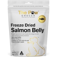 The Paw Grocer Freeze Dried Salmon Belly Dog Treats