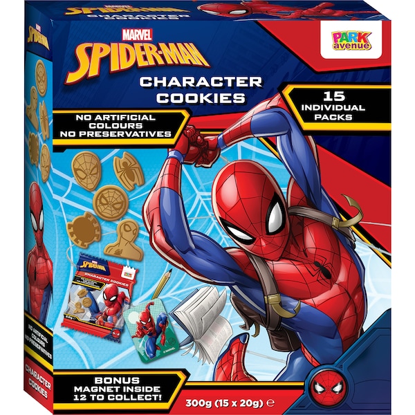Park Avenue Character Cookies Marvel Spider Man 15 pack