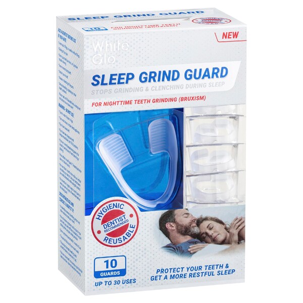 White Glo Sleep Grind Guard each
