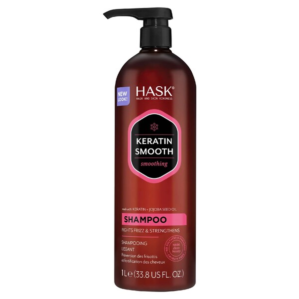 Hask Keratin Smooth Smoothing Shampoo 1L