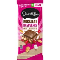 Darrell Lea Rocklea Road Raspberry Milk Chocolate Block
